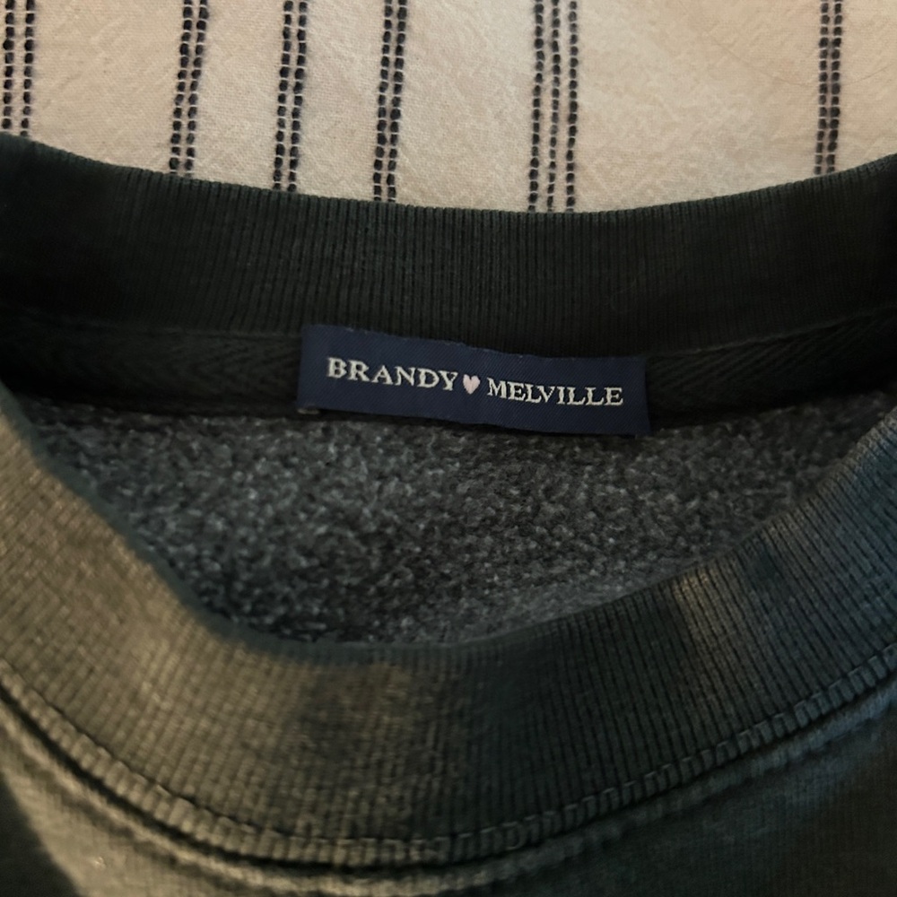 Brandy Melville Green Sweatshirt